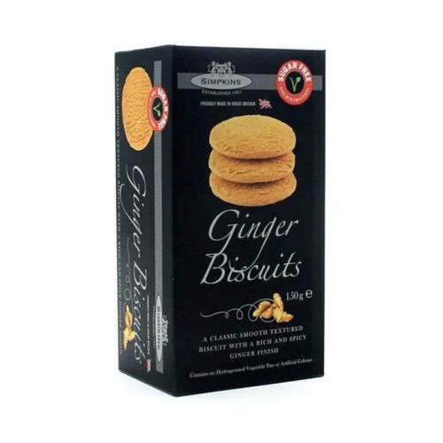 Simpkins Sugar Free Ginger Biscuits 150g