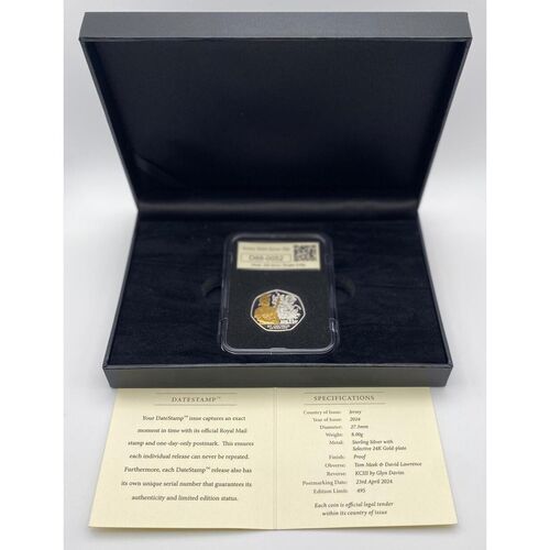 2024 DateStamp St George's Day 50p - .925 Silver