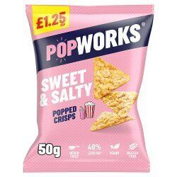 Popworks Sweet & Salty Popped Crisps