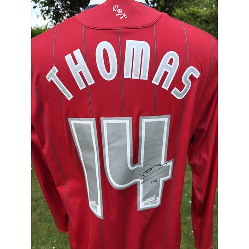 Jerome Thomas Matchworn Poppy Shirt - Signed, Leicester City v WBA