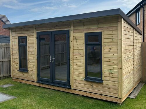 16x10 Pent Summer House