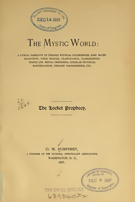 1897 | The Mystic World