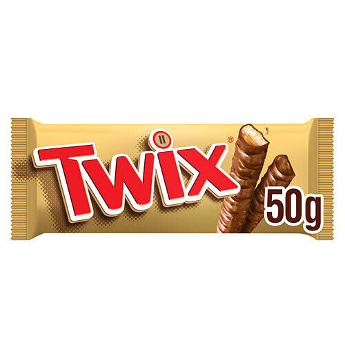 Twix Caramel & Milk Chocolate Fingers Biscuit Snack Bar