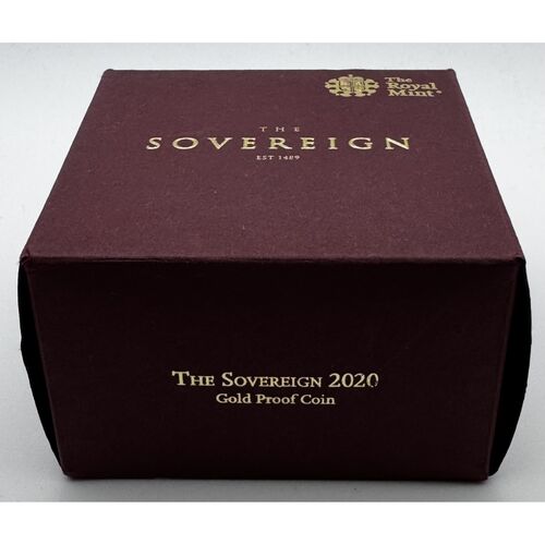 2020 QE11 full gold proof sovereign