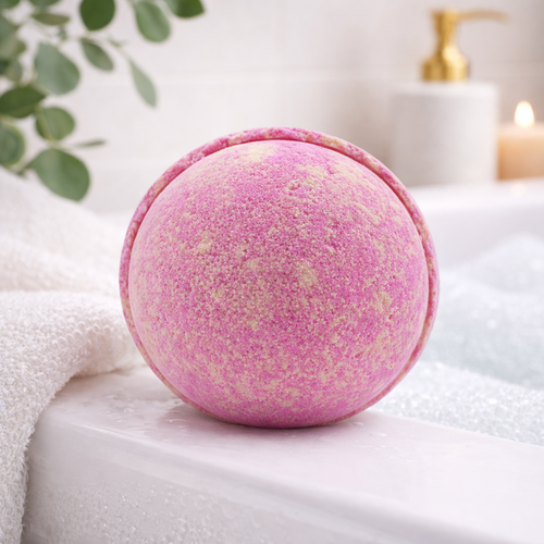 Flair & Foxy Pink Lemonade Bath Bomb