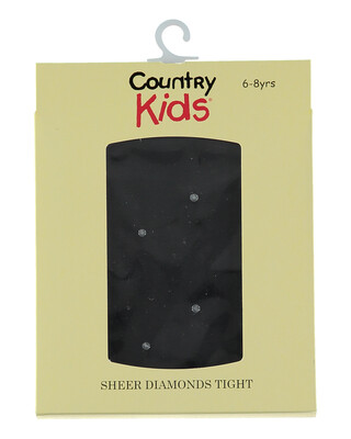 Diamonds on Black Sheers