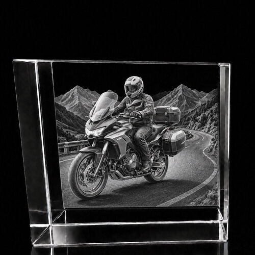 Exclusive MEGA 3D Crystal Block – 150 × 120 × 60 mm