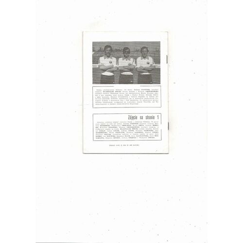 Widzew Lodz v Anderlecht European Cup Football Programme 1981/82