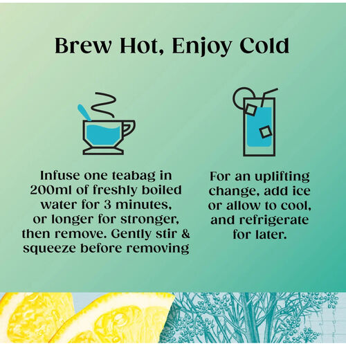 Twinings Superblends Detox with Lemon, Ginger & Fennel - 20 Bags