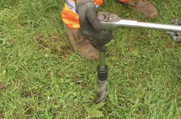 The Ease of Removing Spirafix Ground Anchors