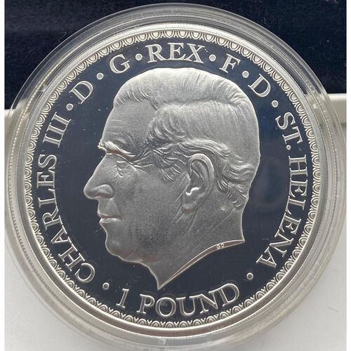 2023 Stunning Una & The Lion 1 Ounce Pure Silver Coin with Gold Plate