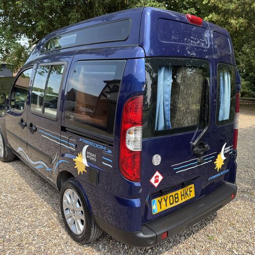 2008 Fiat Doblo 1.9 MJet Camper Van 2 Berth - Freedom Campers
