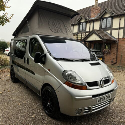 2006 Adria 3Way Camper Van 4 Berth LHD Silver Renault Trafic - 1 Family Owner from new!