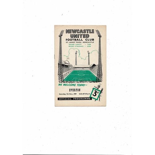 Newcastle United Home Football Programmes