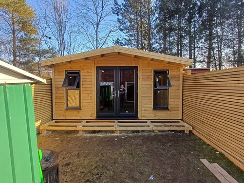 #PVC108 16x14 Apex Reverse Summer House