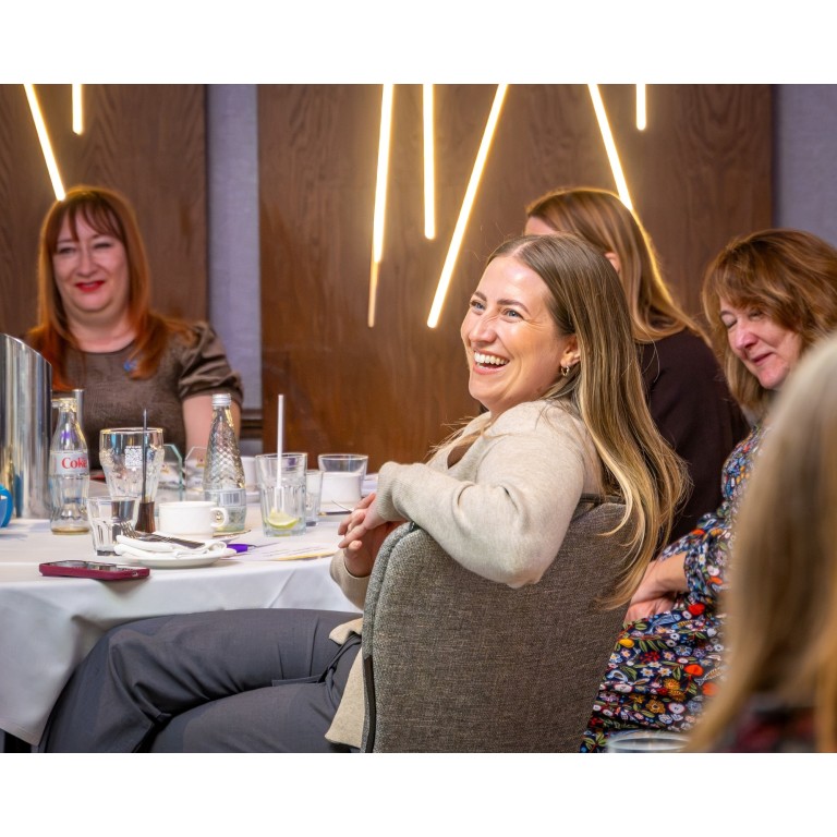 A joyful moment at the Bristol Dementia Awards 2026 with Your Care, a family-run home support and Dementia Day Club provider based in Hanham.