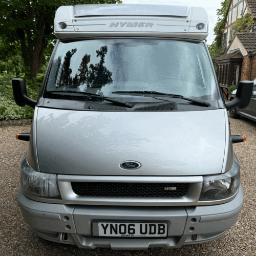 2006 Hymer Van 522 Fixed Bed Motorhome Silver Ford Transit LHD - 1 Owner 16yrs