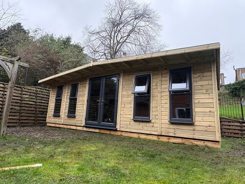 24x12 Apex Summer House