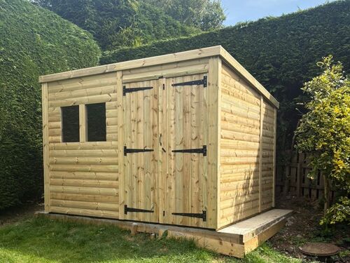 10x8 Pent Shed