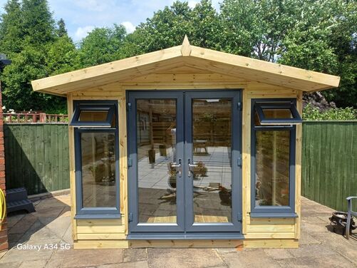 #PVC109 10x10 Apex Summer House