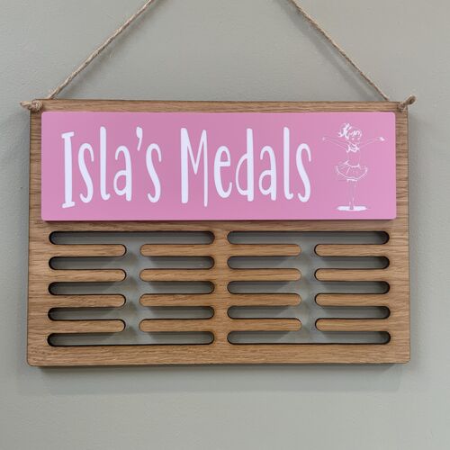 Customised Dance Medal Hanger  |  Medal Hanger | Custom Medal Display Rack | Sports Medal Hanger | Medal Hanger For Gymnastics