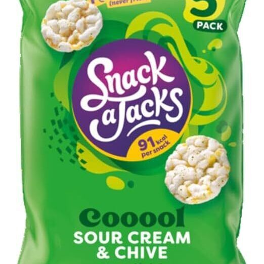 Snack a Jacks Sour Cream & Chive 5pk