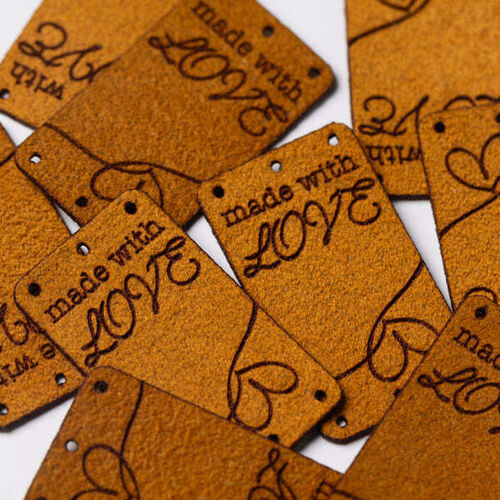 1. Made With Love Labels