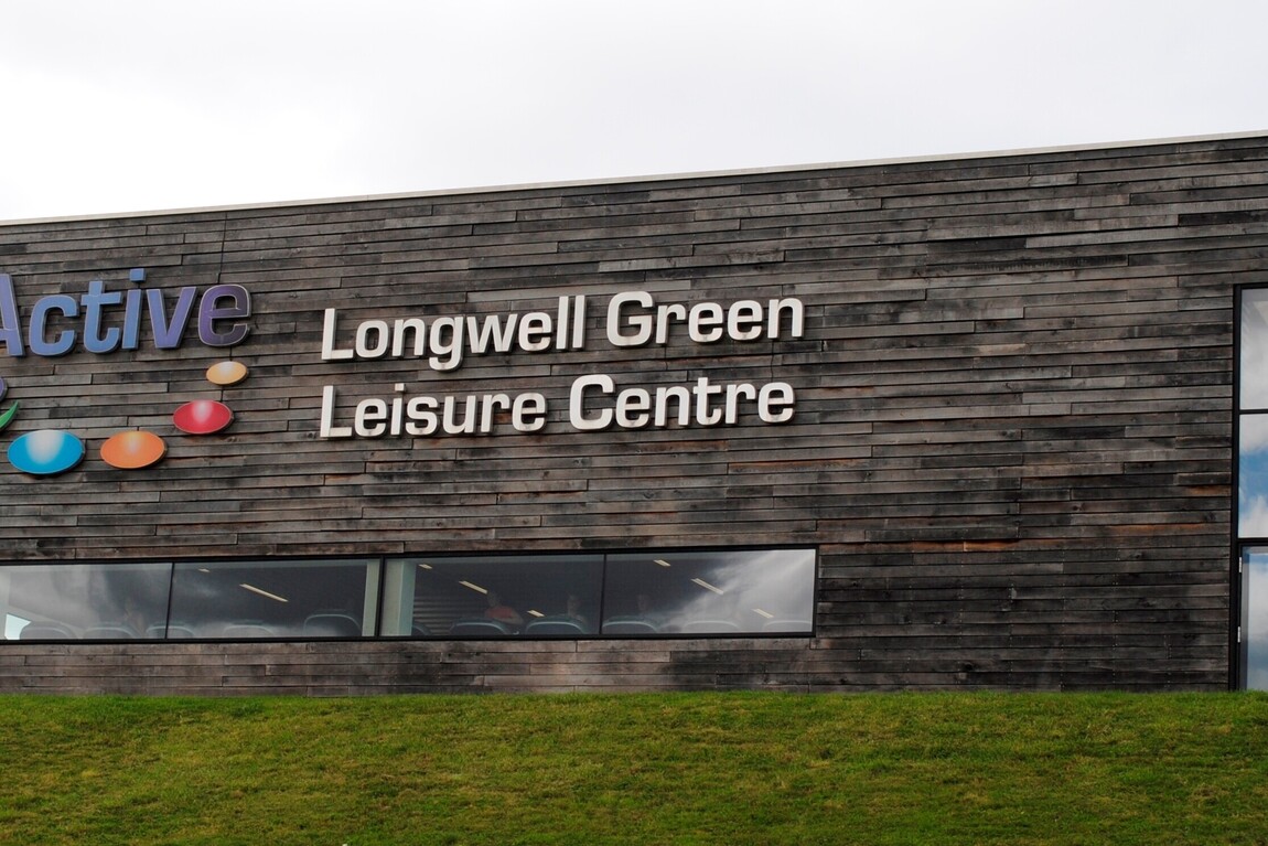Longwell Green Leisure Centre.