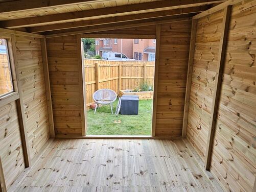 12x10 Pent Shed Workshop