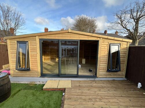 20x12 Apex Summer House / Home Bar
