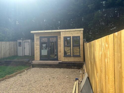 #PVC057 13x13 Pent Summer House