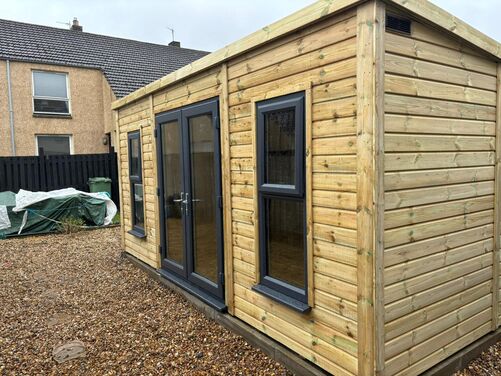 #PVC053 16x10 Pent Summer House