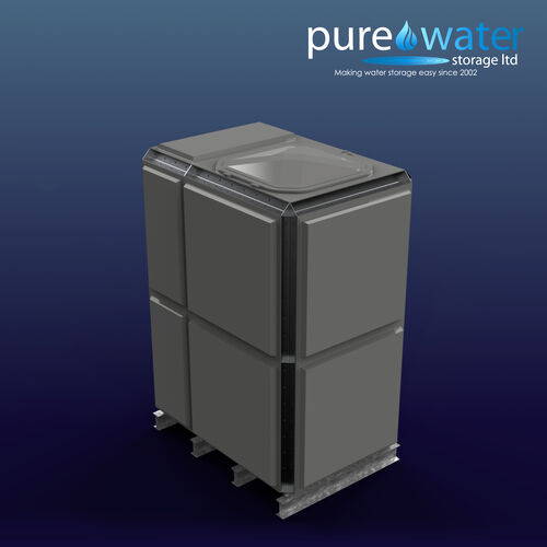 PW.1.5X1X2.TIF.AG - 4079 LITRE SECTIONAL WATER TANK, TOTALLY INTERNALLY FLANGED (TIF)