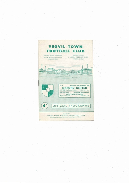 More Football Programmes being listed today