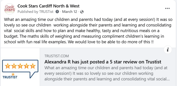 Cook Stars Cardiff North & West School Info