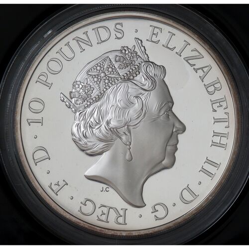 2017 United Kingdom five ounce silver proof coin