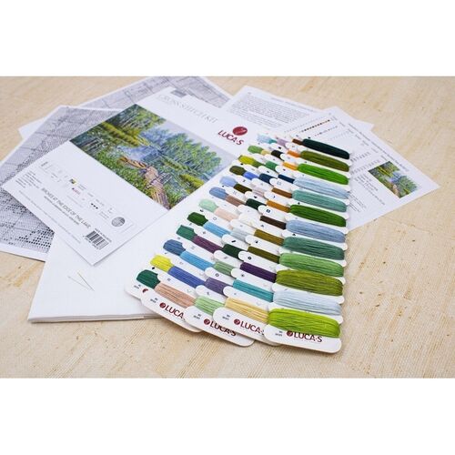 Birches At the Edge of the Lake by Luca-S