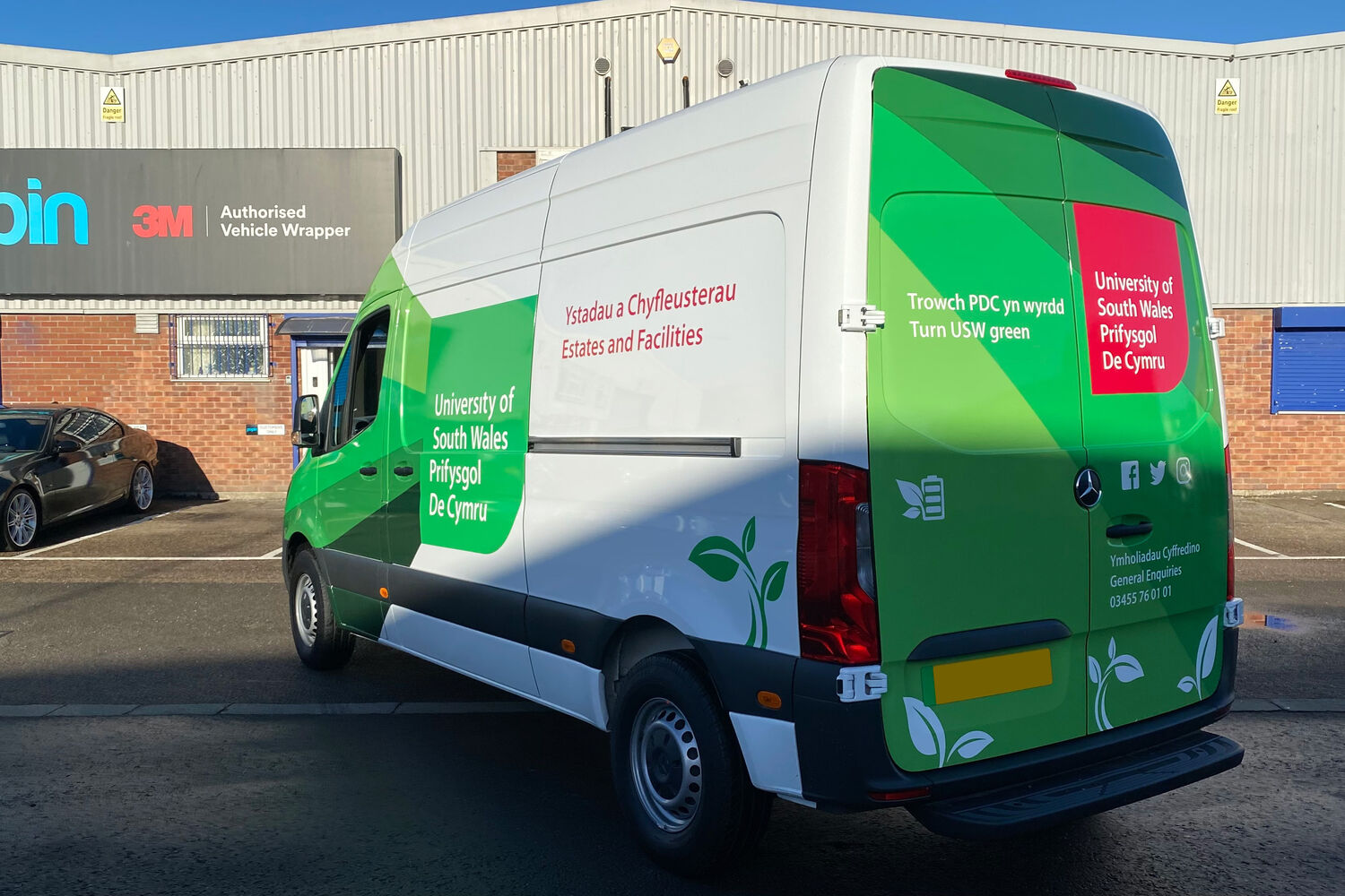 University Of South Wales - 2x Mercedes eSprinter