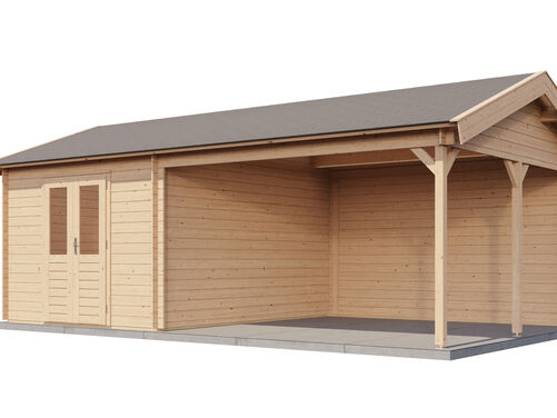 300cm x 400cm + 400cm Veranda