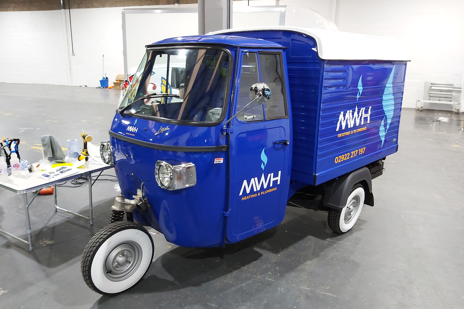 MWH Heating & Plumbing - Piaggio Ape