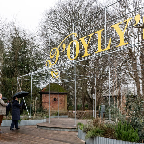 Basement in the Thames with a HRH visit