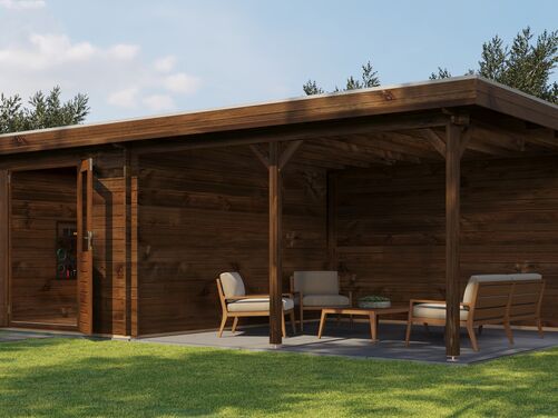 300cm x 400cm + 400cm Veranda