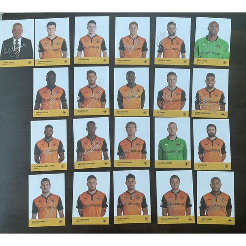 Wolverhampton Wanderers Squad Photo Set 2014/15