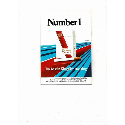1978 England v Brazil Football Programme