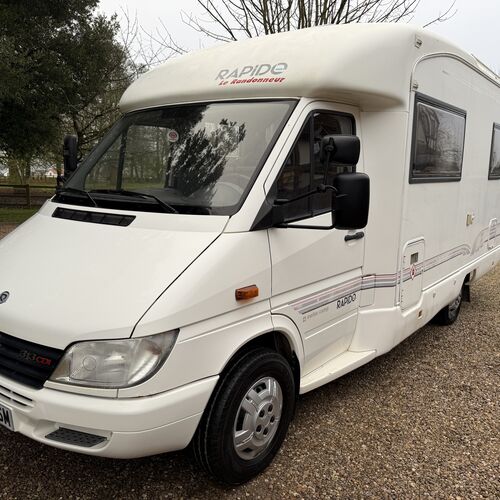 Mercedes Rapido 779M Le Randonneur Motorhome Fixed Bed LHD Automatic - ONLY 39861 Miles