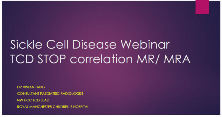 NHP TCD In Sickle Cell Disorder Webinar-  Learning