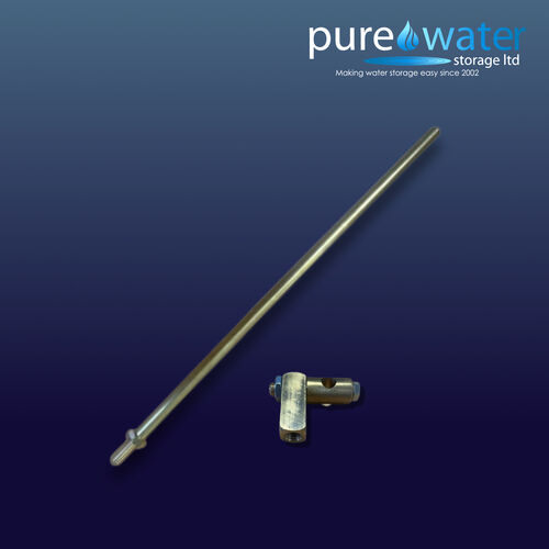 24" Drop arm & adjustable adaptor 3/4" thread