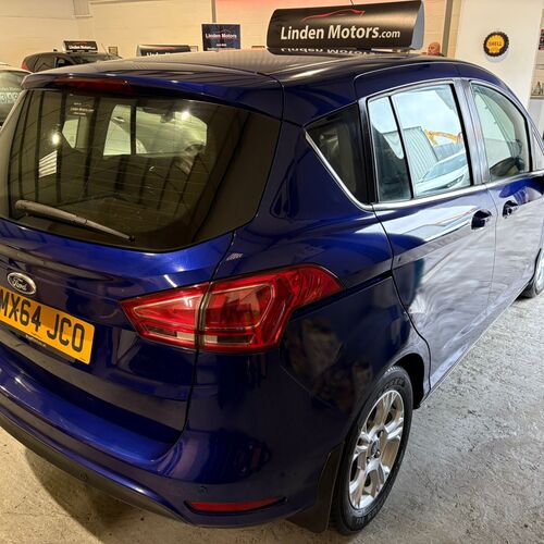 2014 (64) FORD B-MAX ZETEC 1.4 5 DOOR