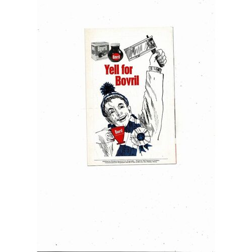 1967 England v Spain Football Programme
