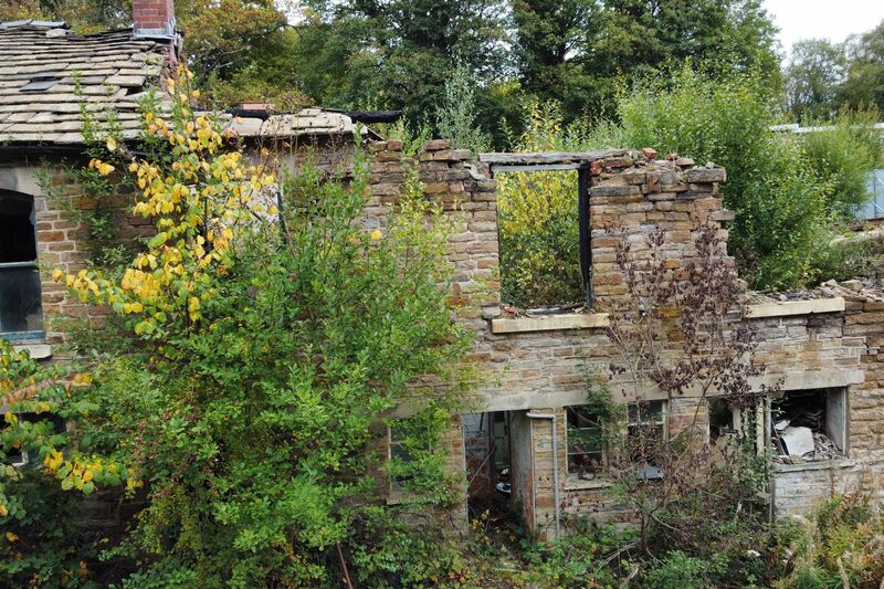 Deserted industrial site in Cheshire